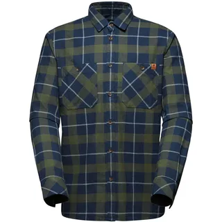 Mammut Alvra Langarmshirt Marine/Dark Marsh M