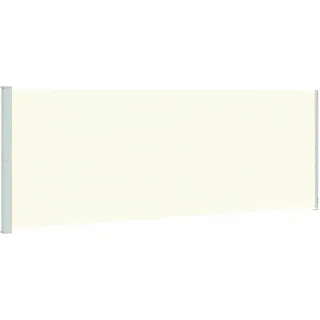 vidaXL Seitenmarkise Ausziehbar 220x600 cm Creme - Creme