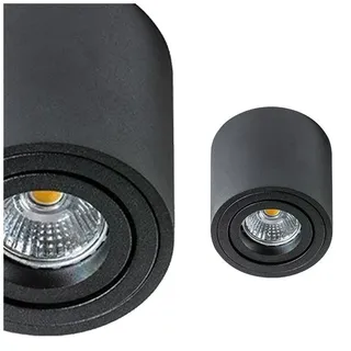 Aufbaustrahler Mini Bross Modern Metall Schwarz Azzardo AZ1710 - Schwarz