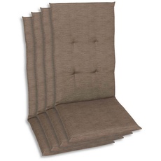 XXXLutz SESSELAUFLAGENSET Taupe - 48x5x118 cm