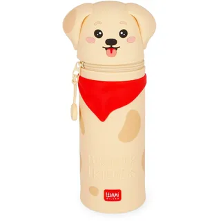 Legami - Kawaii 2-in-1 Schulfach aus weichem Silikon, Golden