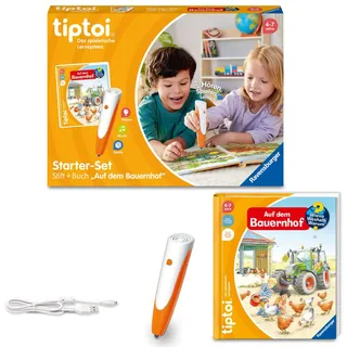 Ravensburger tiptoi Starter-Set Stift und Bauernhof-Buch