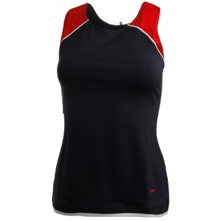 Fila Damen, Thekla Tank-Top Dunkelblau, Rot, S Oberbekleidung, S