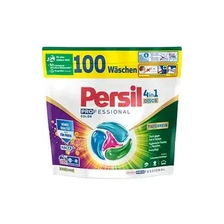 Persil PROFESSIONAL COLOR 4in1 DISCS TIEFENREIN Waschmittel Caps, 100 St.