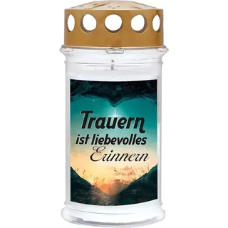 Motiv-Grablicht Ambrosius 5 Tage Trauern ist liebevolles Erinnern