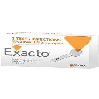 DECTRA PHARM 1 Box mit 3 Tests für Vaginalinfektionen, zuverlässig 90%