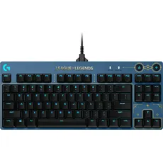 Bild G Pro Gaming Keyboard, League of Legends Edition, TKL, GX-BROWN, USB, DE (920-010534)