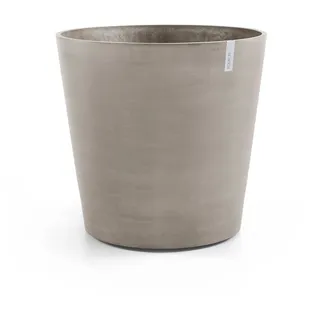 Ecopots Pflanztopf Amsterdam Rollen Taupe 60 cm x 56 cm