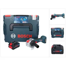 Bosch Professional, Winkelschleifer, Bosch GWX 18V-7 Professional Akku Winkelschleifer 18 V 125 mm Brushless X-LOCK + 1x ProCORE Akku 5,5 (125 mm)