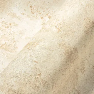 A.S. Création Vliestapete Uni Betonoptik 53 cm x 10 m 300 g Beige