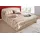 Polsterbett beige B 162cm L 212cm Bezug Bett Microfaser 100 Polyester Bonnell-Federkernmatratze Mischgewebe 51 Polyprophlen 39 Polyester 10 Baumwolle Kaltschaummatratze Frottee 100 Polyester Bezug abnehm und waschbar bis 60C