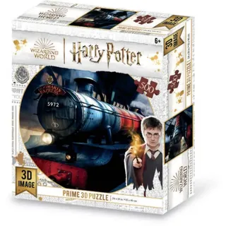 Grandi Giochi Harry Potter PU103000 Puzzle Zug mit 500 Teilen, 3D-PU103000 Effekt