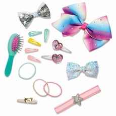 Glitter Girls Haarspangen Puppenzubehör – Haarbürste, Haarschleifen, Haargummis und mehr – Accessoires für 36 cm Puppen Spielzeug für Kinder ab 3 Jahren