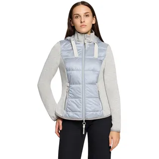 Outdoorjacke GIL BRET, Damen, Gr. 40, ashley blau, Web, Obermaterial: 100% Polyamid, unifarben, regular fit normal, angesetztes Bündchen, Jacken Outdoorjacke, mit Kapuze
