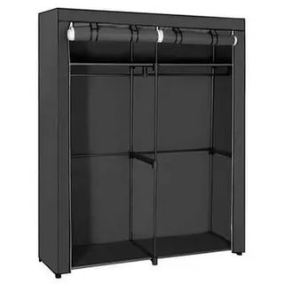 Songmics Stoffschrank Schwarz