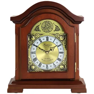Bedford Clock Collection Redwood Kaminuhr mit Glockenspiel