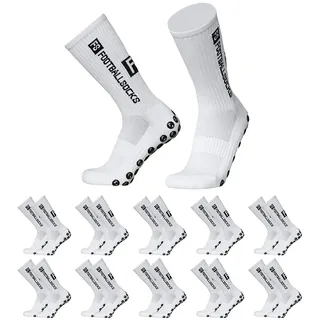 Lixada Fußballsocken Herren Kinder Unisex Socks Sportsocken Kompressionssocken Sportsocken Anti-Rutsch-Schnelltrocknende für Fußball Basketball Radfahren Bergsteigen Marathons,10 Paar (39-46)