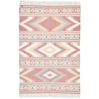 Tom Tailor HOME »Kelim Colors I« rechteckig 5 mm Höhe reine Wolle, robust und strapazierfähig, mit Fransen, Boho-Style,