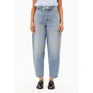 BAARLY CARPENTER BARREL JEANS | 100% recycelte Baumwolle Non Stretch - blau (32-34)