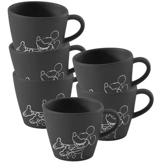 Villeroy & Boch Espressotasse 0,06 l Schwarz 6 St.