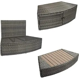France Sauna Set mit 3 Modulen a/d/e