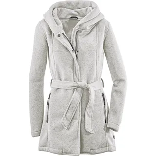 G.I.G.A. DX by KILLTEC Frydara Casual Strick Parka Mit Kapuze Und Gürtel, Off White, 42