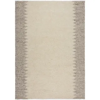 Flair Rugs Handwebteppich , Naturfarben , Textil , Abstraktes , rechteckig , 160x230 cm , Reach, AZO-frei, Handmade in India , für Fußbodenheizung geeignet , Teppiche und Böden, Teppiche, Moderne Teppiche