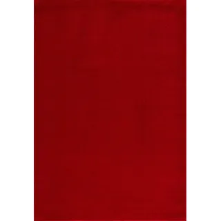 Läufer , Rot , Textil , Uni , rechteckig , 80x200 cm , Oeko-Tex® Standard 100 , pflegeleicht , Teppiche und Böden, Teppiche, Teppichläufer, Läufer