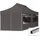Faltpavillon 3 x 6 m inkl. 4 Seitenteile Dunkelgrau