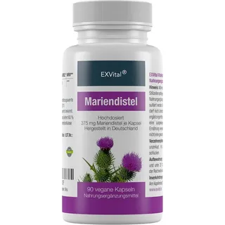 Exvital Mariendistel 375 mg Kapseln 90 St.