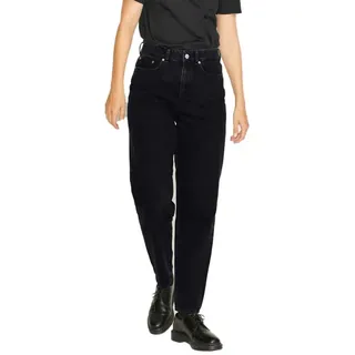 Jack & Jones Lisbon Mom Nr4004 Jjxx Hochtaillierte Jeans - Black Denim - 26 - 30
