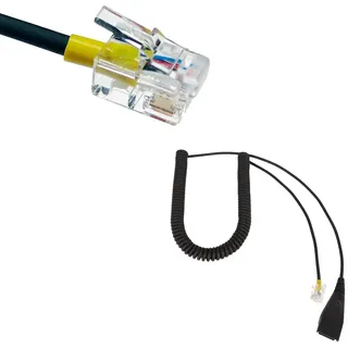 GEQUDIO RJ-Kabel kompat. mit Mitel,Aastra,Fanvil,Poly,Gigset,