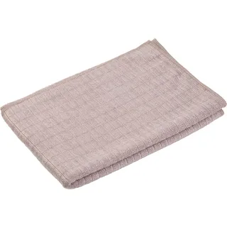 Geschirrtuch GÖZZE "Polier- und Geschirrtuch, Mikrofaser", grau (taupe), B:50cm L:70cm, Baumwolle, Polyamid, Geschirrtücher, Geschirrtuch, schnelltrocknend und kochfest