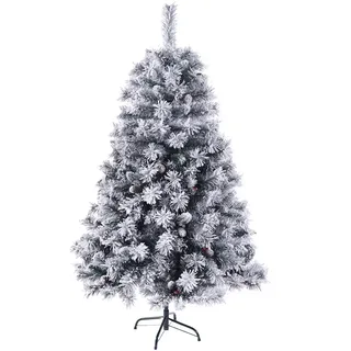 Svita Weihnachtsbaum künstlich Weiß 150 cm