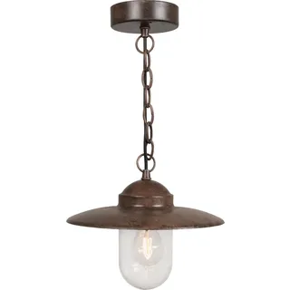 Nordlux Luxembourg 1-flg. 24 cm rund rostbraun