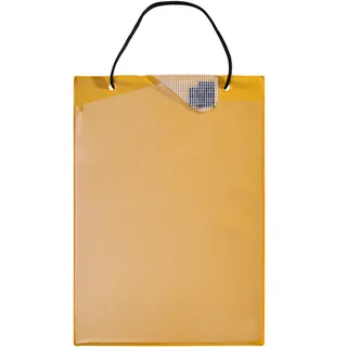 Auftragsmappe Werkstatt PERFORMANCE mit Schlüsselfach gelb, Kunststoff|Karton