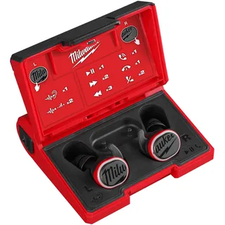 Milwaukee L4RLEPB-301 USB wiederaufladbare Hörhilfe-Ohrstöpsel mit Bluetooth