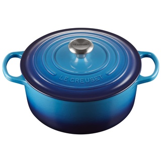 Le Creuset Signature Bräter 26 cm rund azure