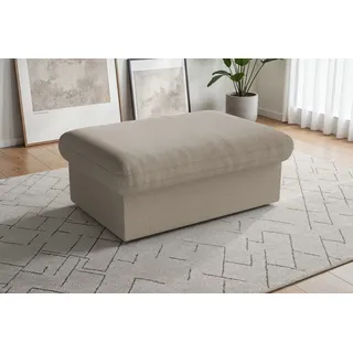 sit&more Polsterhocker Moreno Kunststoff 90 x 43 x 60 cm Beige