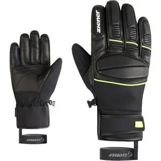 Ziener Gomin-Z Skihandschuhe Black/Green 10,5