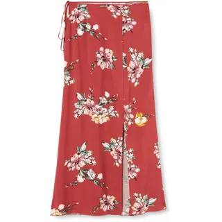 ONLY Damen Sommerrock Onlnova Life Melanie String Skirt AOP, Apple Butter/AOP:495 Bea Blooming, XS