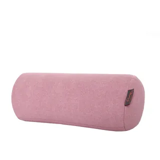 Dr. Berger Velours-Fleece Nackenrolle Rosa 40 x 16 cm 1 St