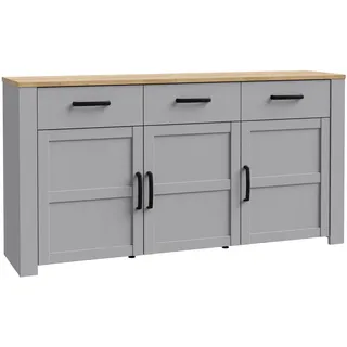 Forte Bohol 166 x 87,2 x 42 cm grau / Weiß