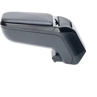 RATI ARMSTER 2 Armlehne kompatibel für Citroen C3 AIRCROSS 2018-2021 [schwarz,vegan Leder] nachrüstbare Mittelarmlehne mit Staufach