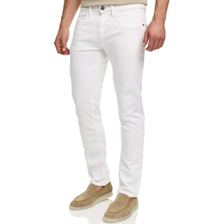 Regular-fit-Jeans INDICODE "INTony", Herren, Gr. 30, Länge 30, weiß heaven, Denim/Jeans, Obermaterial: 98% Baumwolle, 2% Elasthan, Abriebeffekte, regular fit knöchellang, Jeans Regular-fit-Jeans