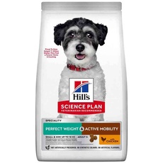 Bild Science Plan Perfect Weight & Active Mobility Small & Mini mit Huhn Hundefutter trocken