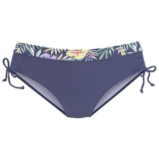 VENICE BEACH Bikini-Hose Damen marine-zitrone Gr.38