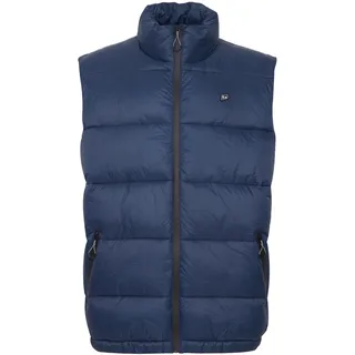 Steppweste BLEND "Steppweste BHOuterwear", Herren, Gr. XXL, blau (marineblaus), Obermaterial: 100% Nylon NY., Westen Steppweste
