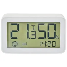 Temperatur-Feuchte Sensor Nedis® SmartLife 2,4 V ZigBee WIFI weiß (6311814)