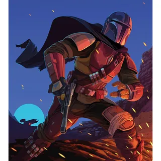 Fototapete , Blau, Rot, Schwarz , Textil , Weltall , 250x280 cm , Tapeten & Wandverkleidungen, Fototapeten